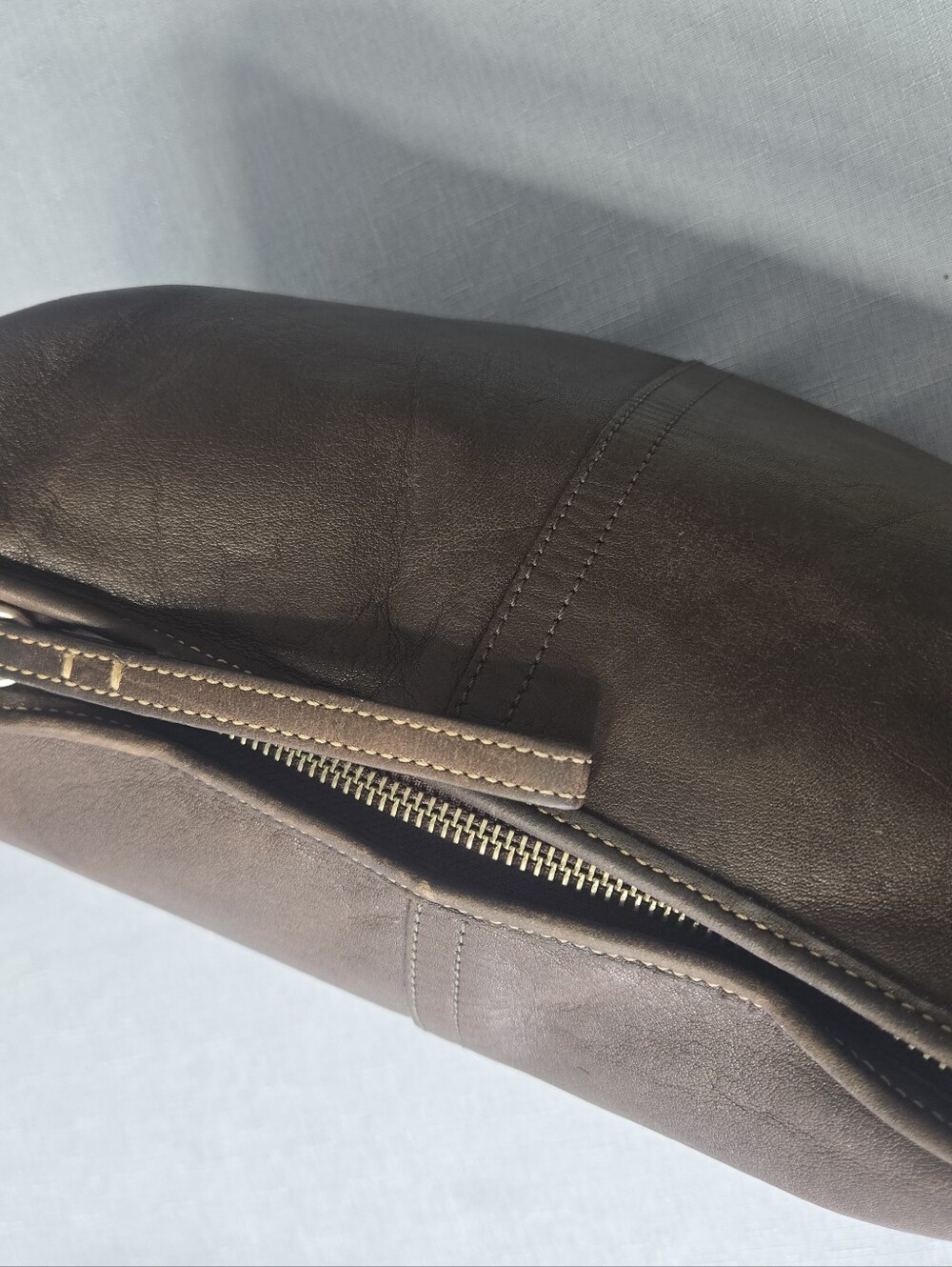 🚫SOLD🚫 Vintage Coach Ergo Hobo Bag | Dark Brown Glove Leather | Y2K - Picture 5 of 11